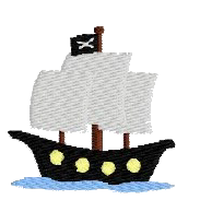 Piratenschiff groß